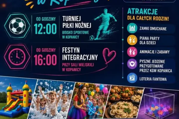Festyn Integracyjny w Kopanicy już w sobotę 11 lipca
