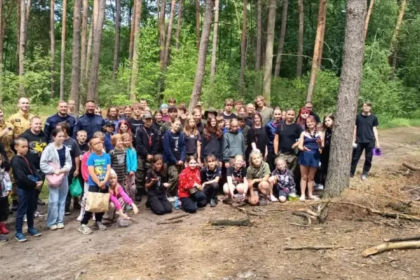 Harcerze w Wolsztynie bezpieczni – wizyta służb na obozowiskach