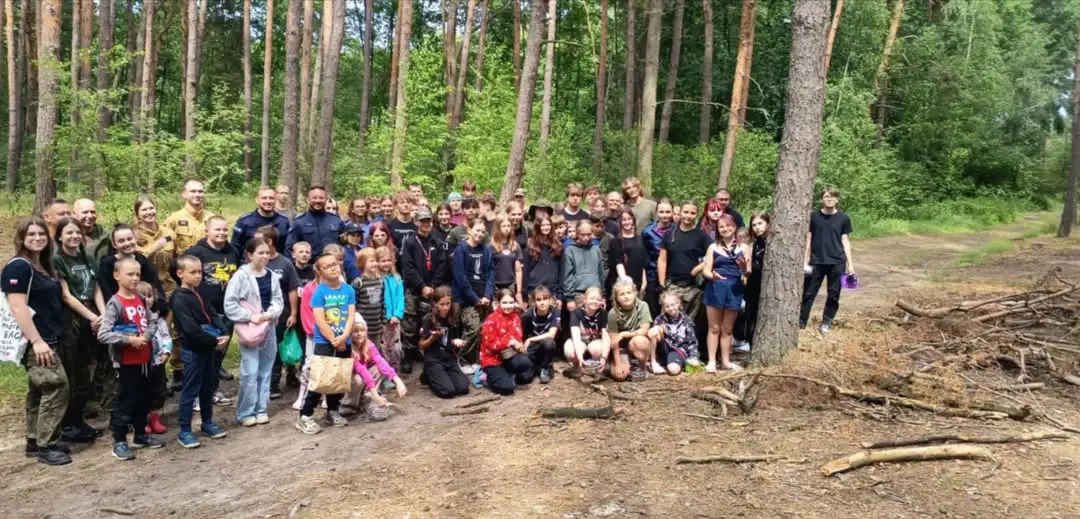 Harcerze w Wolsztynie bezpieczni – wizyta służb na obozowiskach