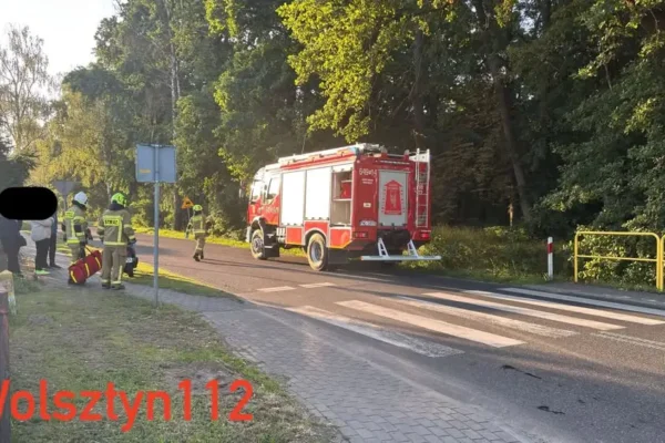Ponad 2 promile alkoholu u motorowerzystki w Chobienicach. Kobieta przewróciła się na drodze