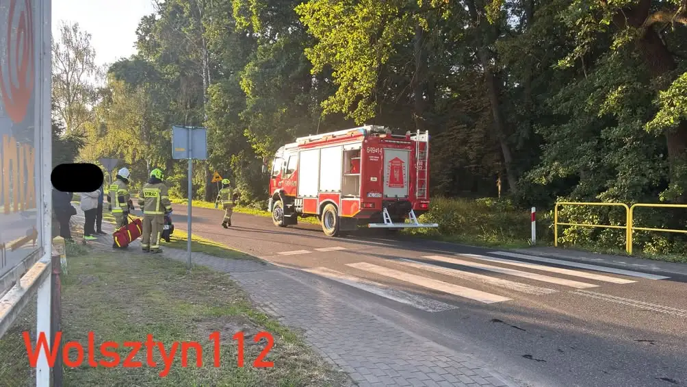 Ponad 2 promile alkoholu u motorowerzystki w Chobienicach. Kobieta przewróciła się na drodze
