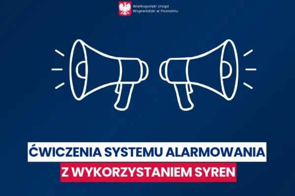 Ogólnopolskie ćwiczenia ALARM-26: Wtorek z syrenami w całej Polsce