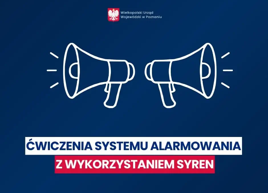 Ogólnopolskie ćwiczenia ALARM-26: Wtorek z syrenami w całej Polsce
