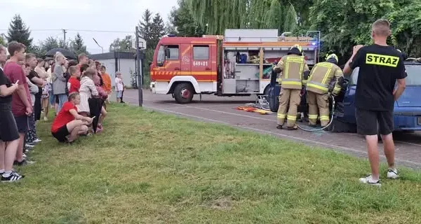 Tydzień pełen akcji dla OSP z gminy Przemęt: kolizje, pożar i pokaz ratownictwa