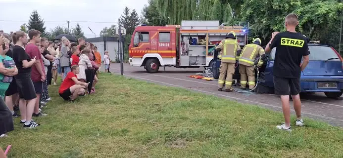 Tydzień pełen akcji dla OSP z gminy Przemęt: kolizje, pożar i pokaz ratownictwa