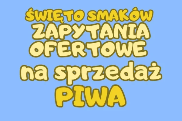 GOK Siedlec szuka ofert na sprzedaż piwa podczas Święta Smaków 2026