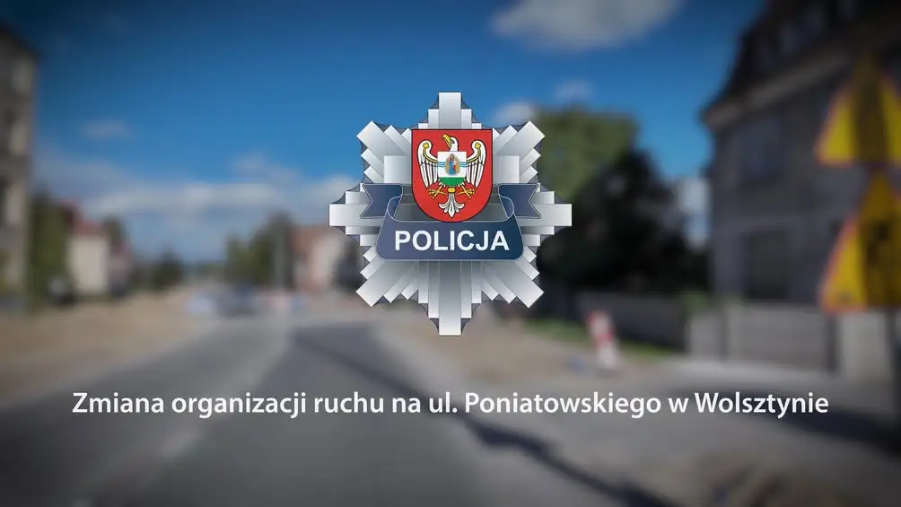 Uwaga kierowcy! Zmiana organizacji ruchu na ul. Poniatowskiego w Wolsztynie