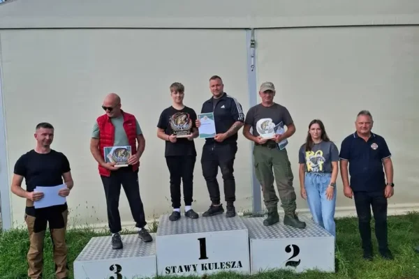 Wędkarskie Mistrzostwa Strażaków Ochotników w Siedlcu: OSP Siedlec z drugim miejscem