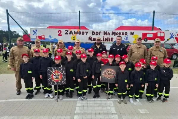 II Zawody Dziecięcych Drużyn Pożarniczych „Na Mokro” w Reklinku