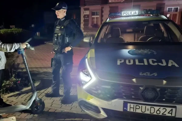 16-latek prowadził hulajnogę po alkoholu. Sąd w Nowym Tomyślu wydał bezprecedensowy zakaz