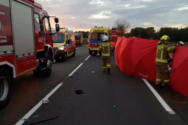 Tragedia na drodze pod Grodziskiem Wielkopolskim. Nie żyje 20-letnia rowerzystka