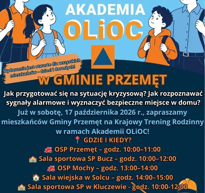 Krajowy Trening Rodzinny w Gminie Przemęt – jak przygotować się na sytuację kryzysową?