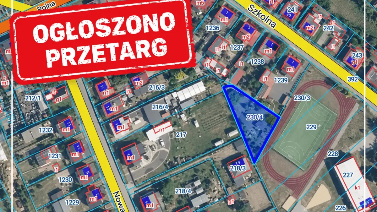 Wolsztyn ogłasza pierwszy przetarg ograniczony na grunt w Wroniawach
